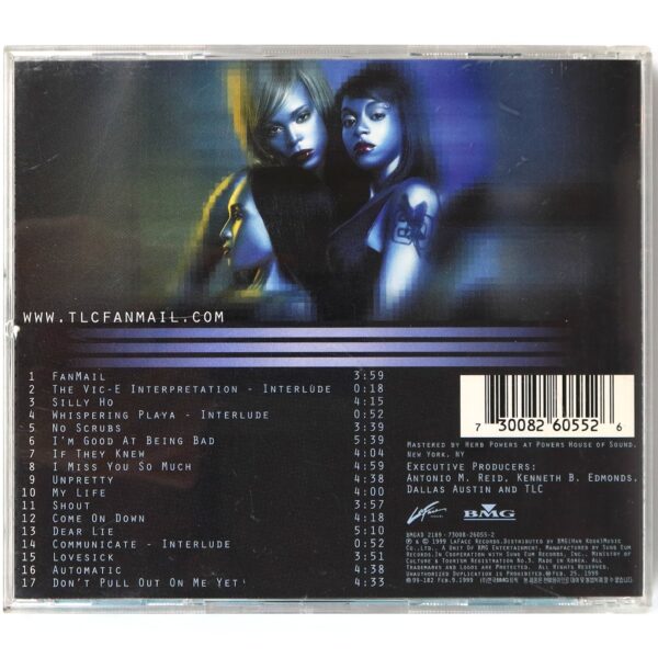 TLC - Fanmail Korean CD Album Korea Hype Sticker