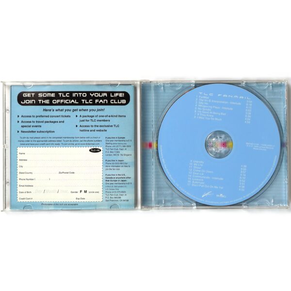 TLC - Fanmail Korean CD Album Korea Hype Sticker