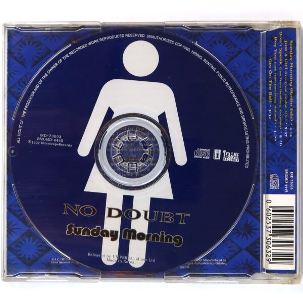 IMG_5666 No Doubt - Sunday Morning Korean CD Single Korea