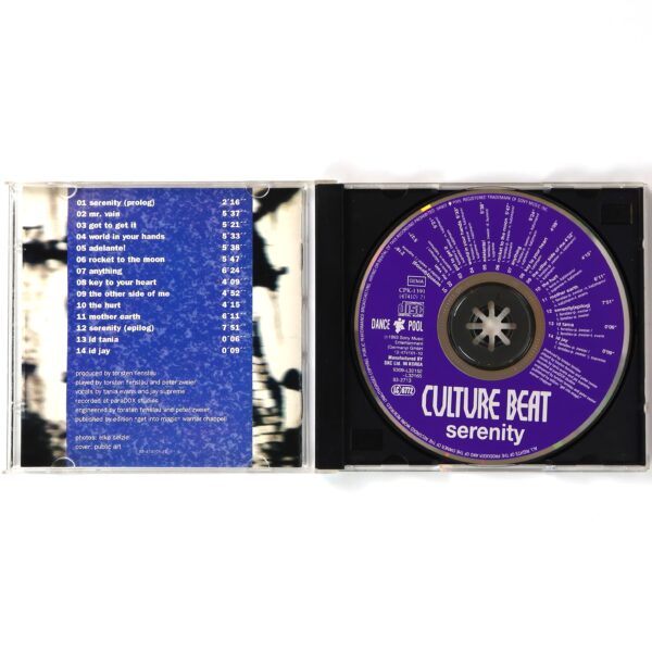 Culture Beat - Serenity Korean CD Album Korea