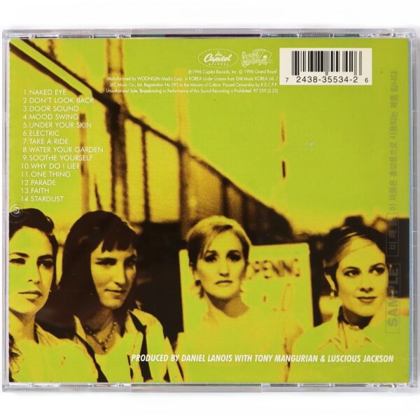 Luscious Jackson – Fever In Fever Out Album Korean CD Korea