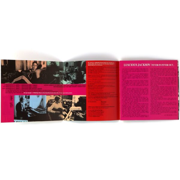 Luscious Jackson – Fever In Fever Out Album Korean CD Korea