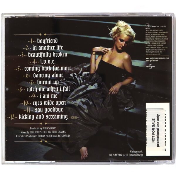Ashlee Simpson - I Am Me Album Korean Promo CD Korea
