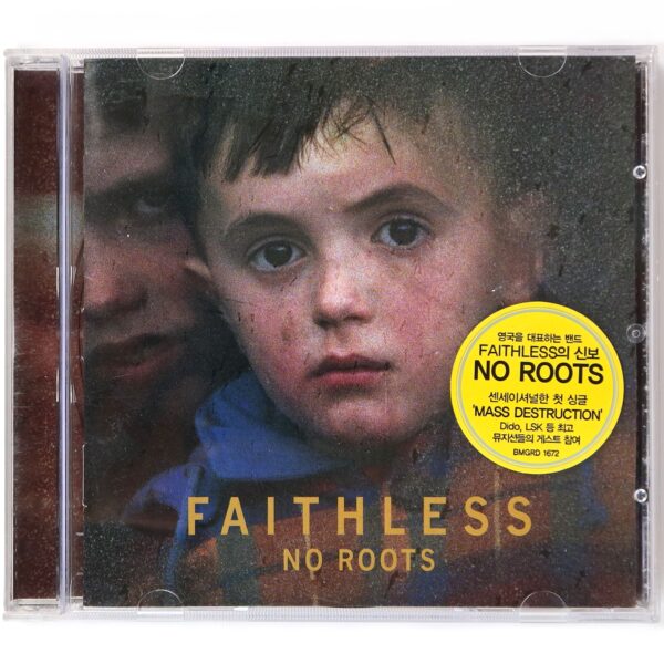 IMG_5726 Faithless - No Roots Korean CD Korea Insert