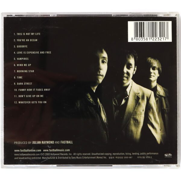 Fastball - The Harsh Light Of Day Korean CD Korea