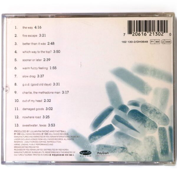 Fastball - All The Pain Money Can Buy Korean CD Korea