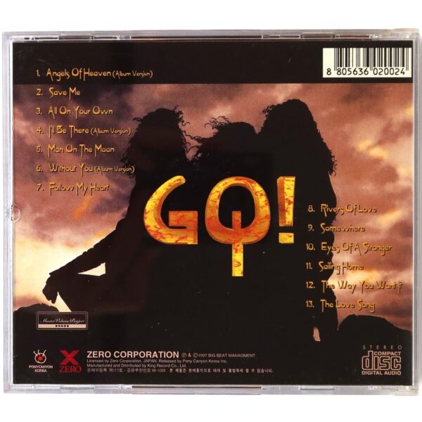 Fair Warning - Go! Korean CD Korea Insert