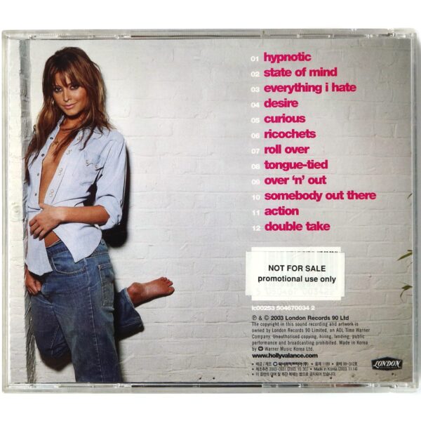 Holly Valance - State Of Mind Album Korean Promo CD Korea Insert