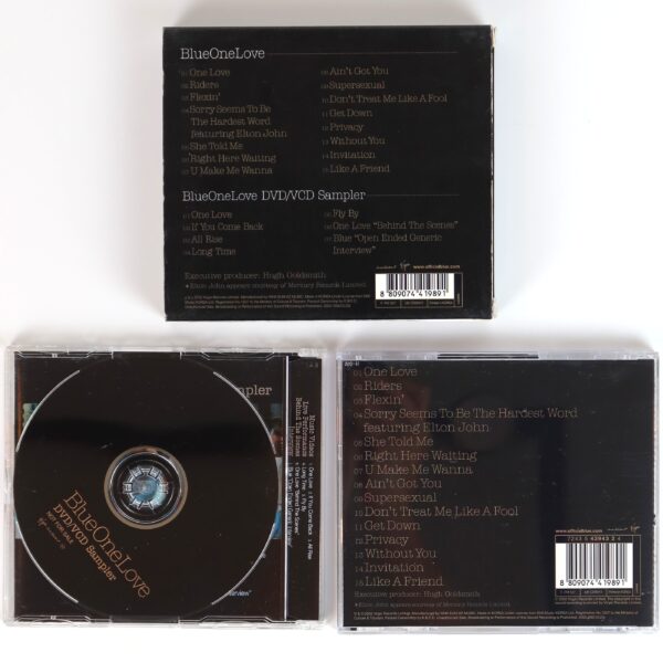 IMG_5781 Blue - One Love Special Special Edition CD + Photocards + DVD/VCD Set Korea