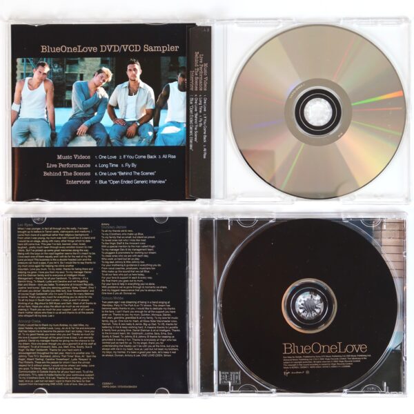 IMG_5782 Blue - One Love Special Special Edition CD + Photocards + DVD/VCD Set Korea