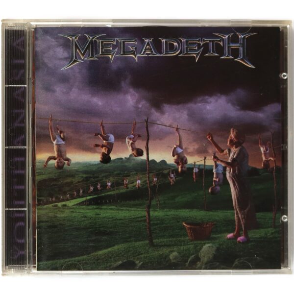 IMG_5805 Megadeth - Youthanasia Korean Album Promo CD + Mini Poster Korea