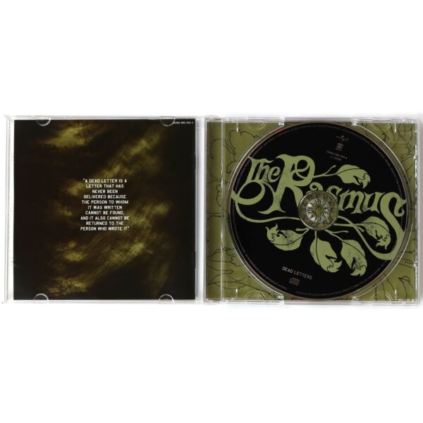 IMG_5813 The Rasmus – Dead Letters Album Korean Promo CD Korea