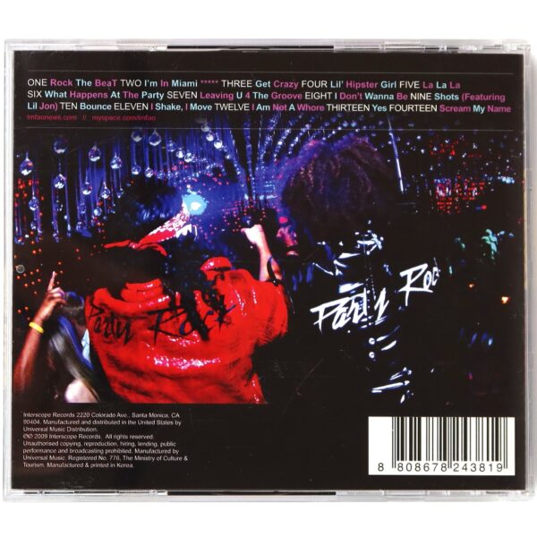 LMFAO – Party Rock Album Korean CD Korea