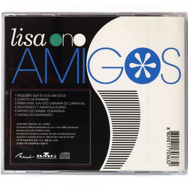 Lisa Ono - Amigos Album Korean CD Korea