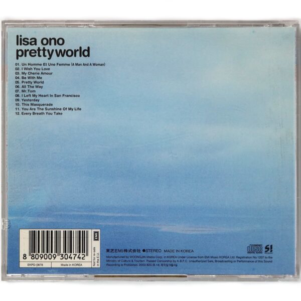 Lisa Ono - Pretty World Album Korean CD Korea