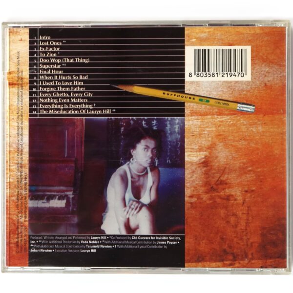 IMG_5878 Lauryn Hill - The Miseducation Of Lauryn Hill Album Korean CD Korea