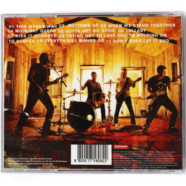 Nickelback - Here And Now Album Korean CD Korea