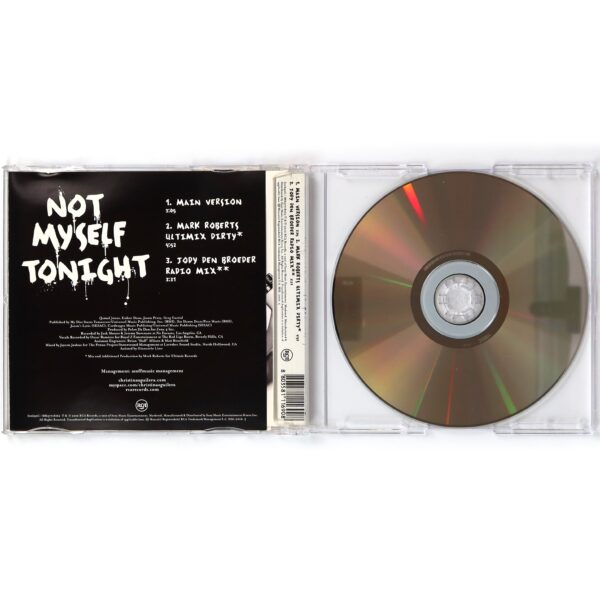 IMG_5903 Christina Aguilera – Not Myself Tonight Maxi Single Album Korean CD Korea