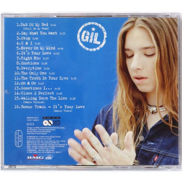 Gil - The Album Korean Promo CD Korea Gil Ofarim