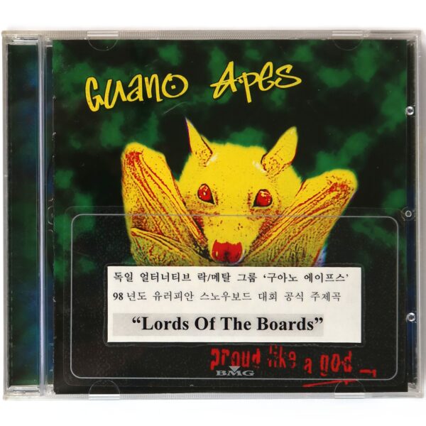 Guano Apes - Proud Like A God Album Korean Promo CD Korea