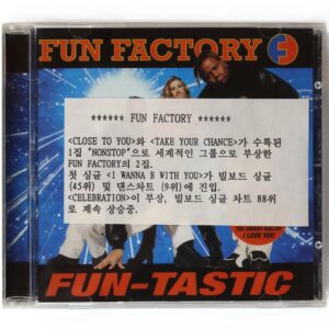 Fun Factory - Fun-Tastic Album Korean CD Korea
