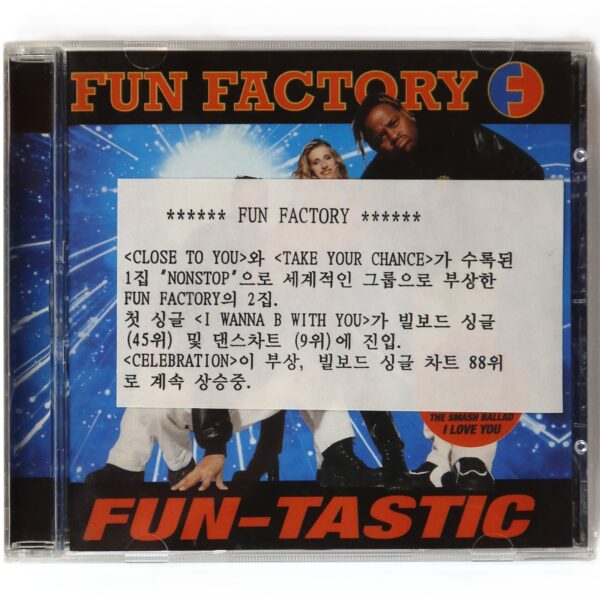 Fun Factory - Fun-Tastic Album Korean CD Korea