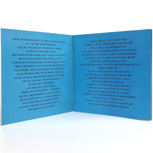 Fun Factory - Fun-Tastic Album Korean CD Korea