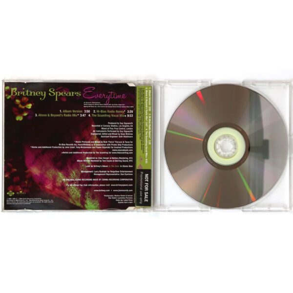 IMG_5981 Britney Spears - Everytime (Remixes) Korean Maxi Single CD Promo Korea