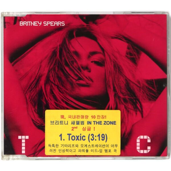 IMG_5983 Britney Spears - Toxic Single CD Promo EU / Korea
