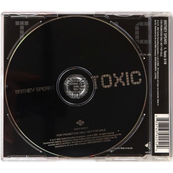 IMG_5984 Britney Spears - Toxic Single CD Promo EU / Korea
