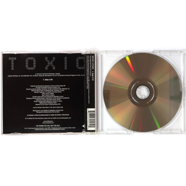 IMG_5985 Britney Spears - Toxic Single CD Promo EU / Korea
