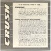 Crush - Teenage Kicks Album CD Korean Insert Korea