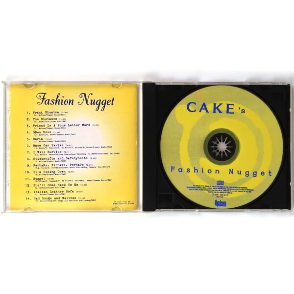 Cake - Fashion Nugget Album Korean CD Korea