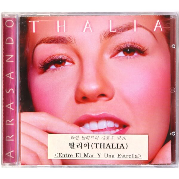 IMG_6035 Thalia - Arrasando Korean Album CD Promo Korea