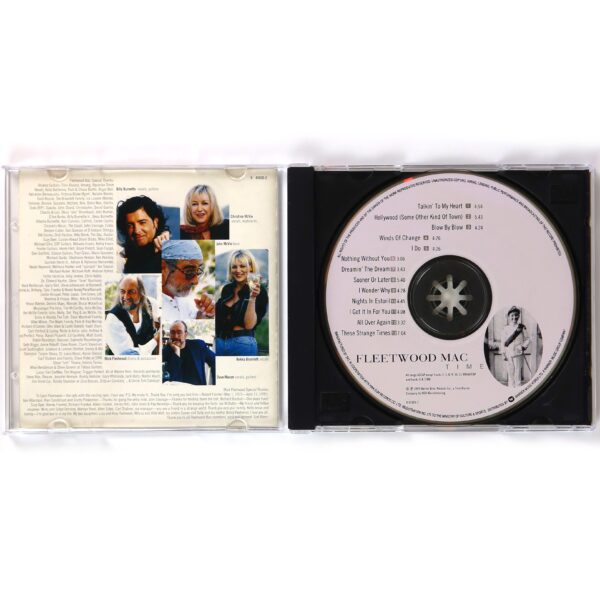 IMG_6073 Fleetwood Mac - Time Album CD Korean Insert Korea
