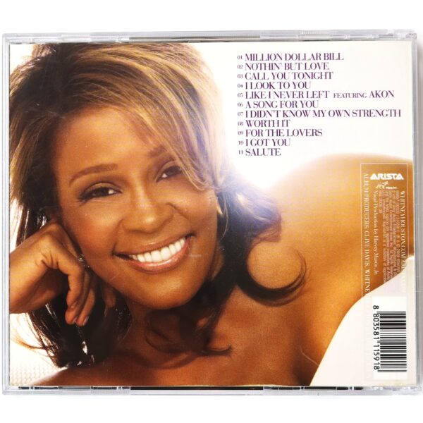 IMG_6077 Whitney Houston - I Look To You Album Korean CD Korea Inserts