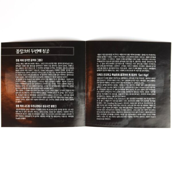 IMG_6090 Blink - Get High Album Korean CD Korea Denmark