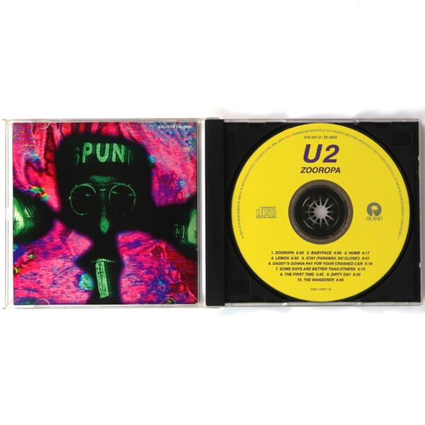 IMG_6107 U2 - Zooropa Korean CD Album Korea
