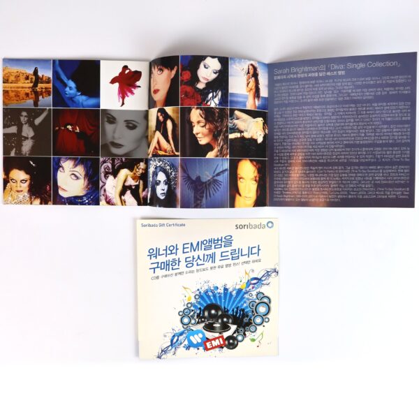 Sarah Brightman - Diva - The Singles Collection Album Korean CD Korea
