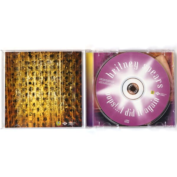 IMG_6153 Britney Spears - Oops!...I Did It Again Korean Album CD Korea