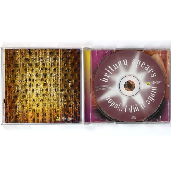 IMG_6159 Britney Spears - Oops!...I Did It Again Korean Album CD Korea Hype Sticker
