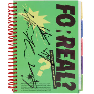 TNX - For Real? 4th Mini Album Signed CD Promo 2025 The New Six