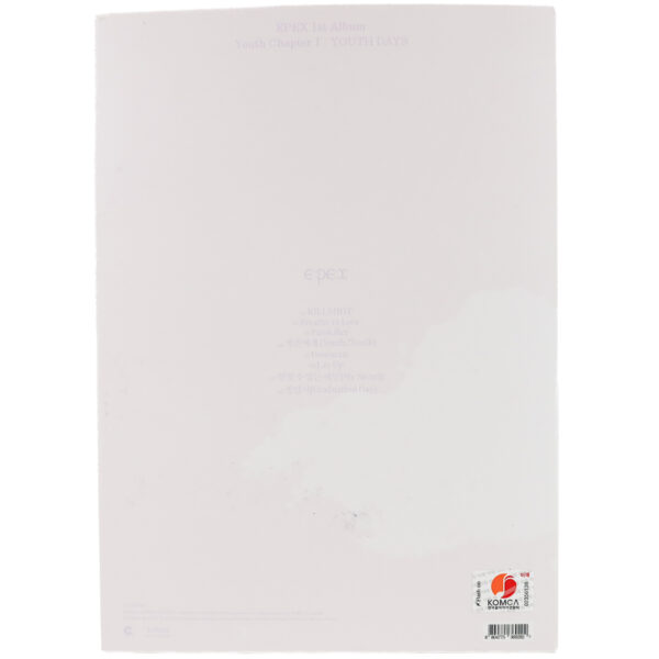 Epex - Youth Chapter 1: Youth Days [First Piece Ver.] 1st Album Signed CD 2024