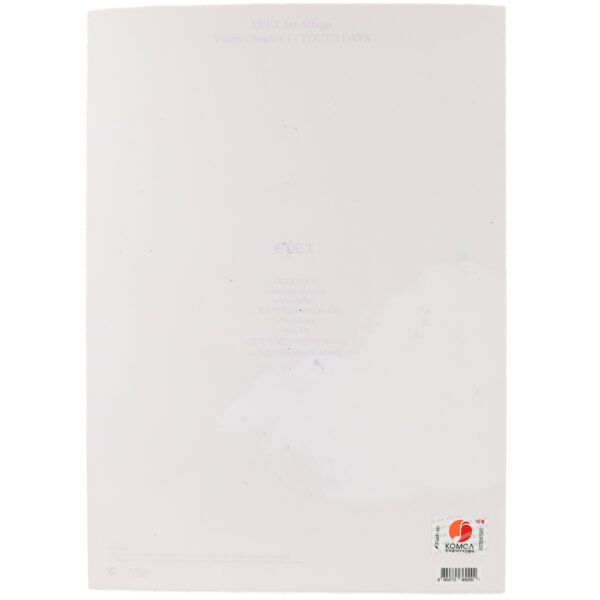 Epex - Youth Chapter 1: Youth Days [First Piece Ver.] 1st Album Signed CD 2024