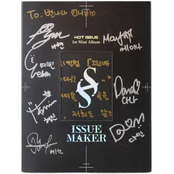 IMG_6204 Hot Issue – Issue Maker 1st Mini Album Signed + Message Promo CD 2021