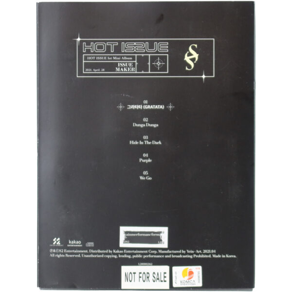 IMG_6205 Hot Issue – Issue Maker 1st Mini Album Signed + Message Promo CD 2021