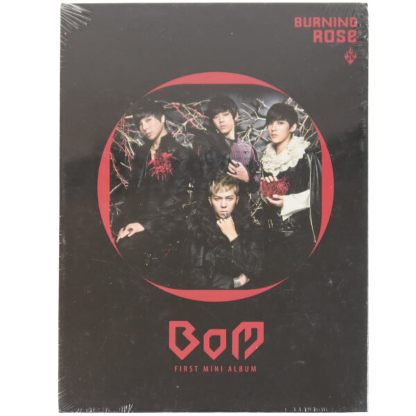 IMG_6222 BOM - Burning Rose 1st Mini Album CD Sealed 2011