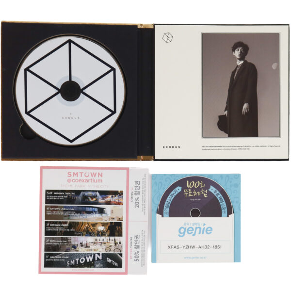 Exo - Exodus [Korean / Chanyeol Ver.] Album CD Tao PC 2015