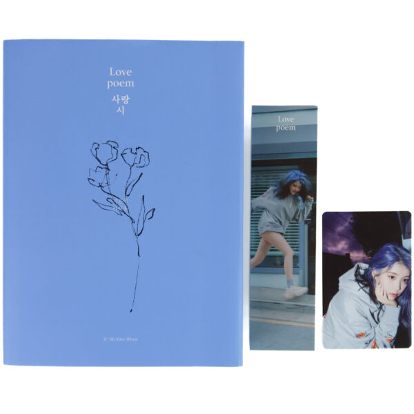 IU - Love Poem 5th Mini Album CD + PC + Bookmark 2019