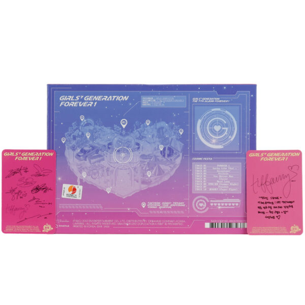 Girls' Generation - Forever 1 [Deluxe Ver.] 7th Album CD + Tiffany PCs 2022
